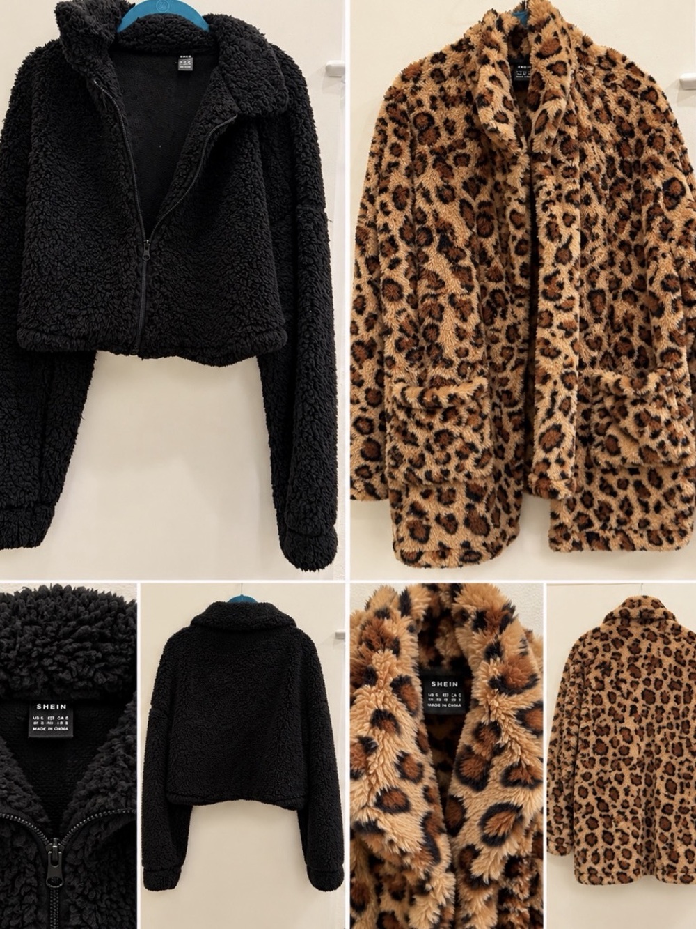 SHEIN Sherpa jacket bundle